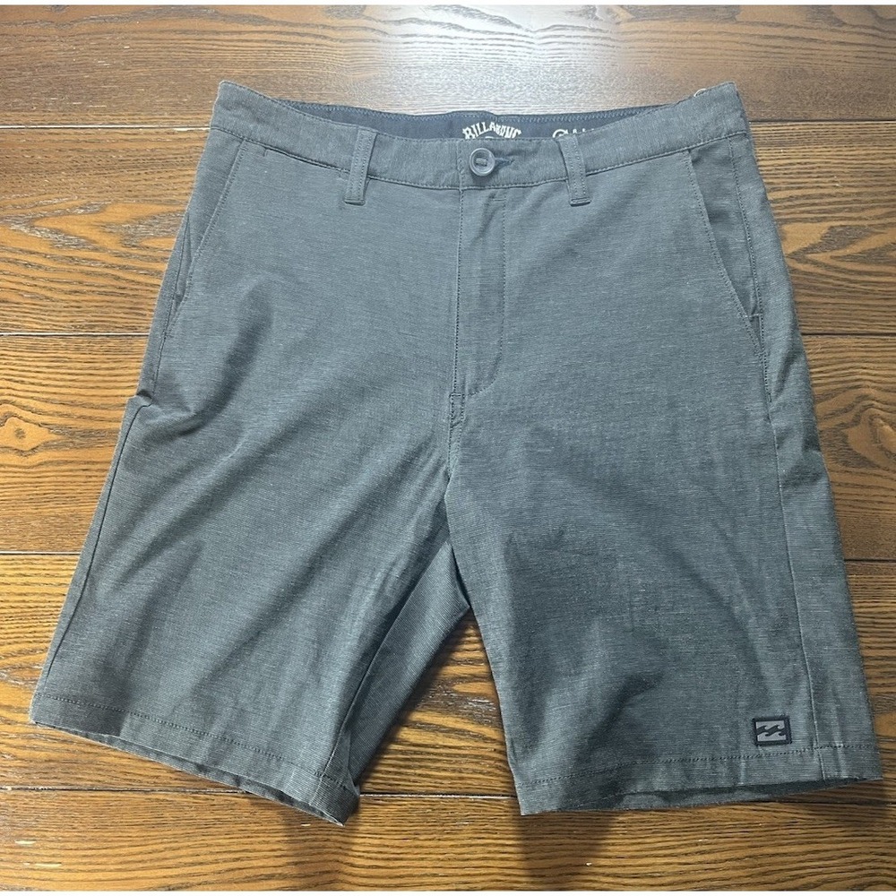 BillaBong Submersibles 4-way Stretch Men's Gray Shorts Size 29